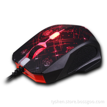 Transformer 4D Gaming Mouse with Fashion Light